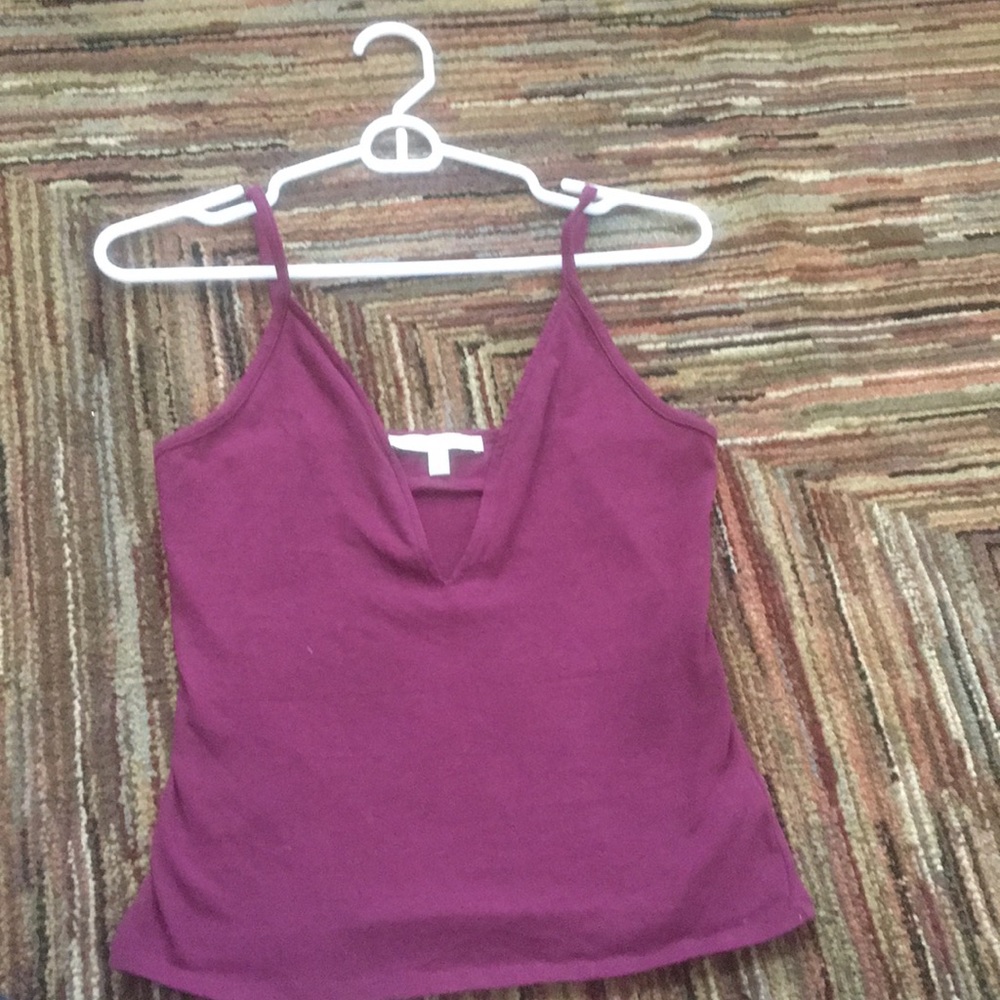 Maroon tank from express one eleven. Very soft